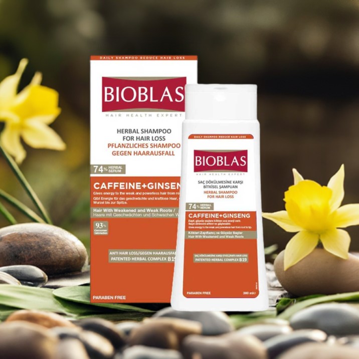 Bioblas Caffeine + Ginseng Shampoo